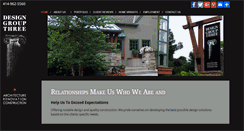 Desktop Screenshot of designgroupthree.com